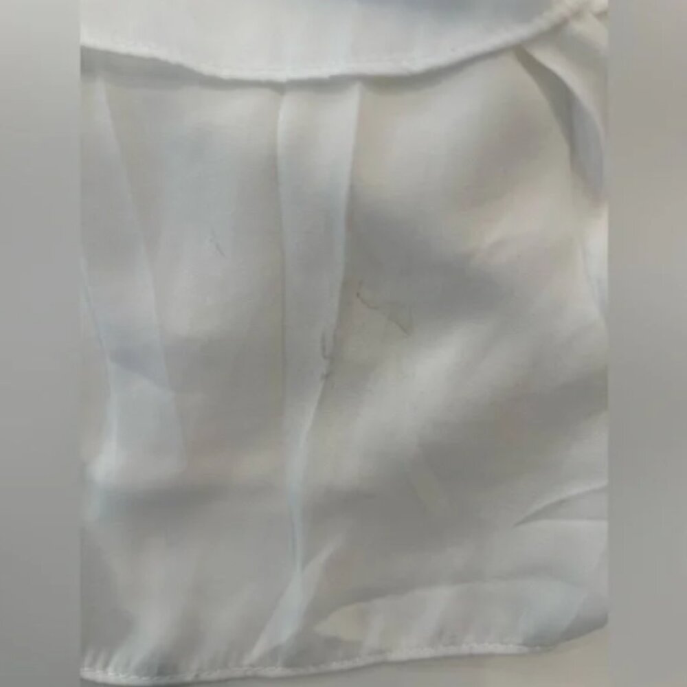 Saints + Secrets Elegant White Off-Shoulder Romper - Picture 10 of 10
